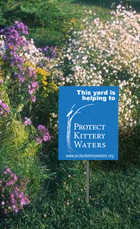 Protect Kittery Waters Watershed Pledge Yard Sign